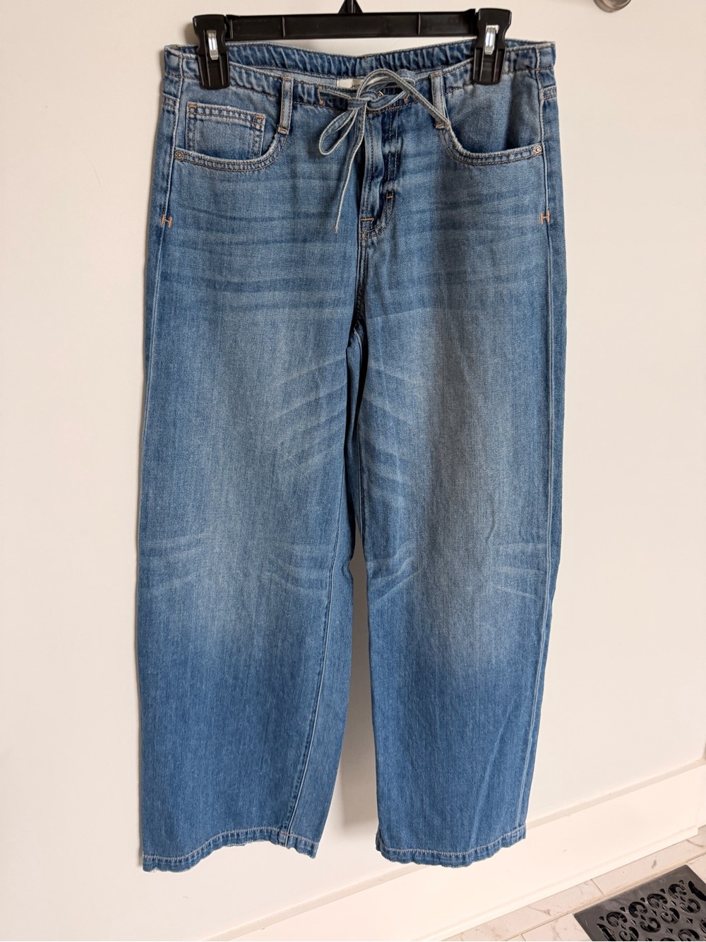 Hidden Nori Wide leg- Women's Drawstring Jeans 26